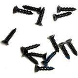 Epilons Klips, Menteşe, Ayak, Ağaç, Sunta Vidası 2,2x6,5mm - Siyah 1000 Adet
