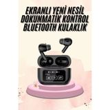 Epilons Kulak İçi Bluetooth Kulaklık Ekranlı Müzik Dinleme Çağrı Cevaplama Siyah - Çok Renkli