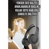 Epilons Kulak Üstü Kablosuz Bluetooth Kulaklık Gürültü Önleyici Uzun Şarj Süreli - Seçenek
