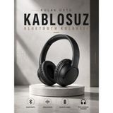 Epilons Kulak Üstü Kablosuz Bluetooth Kulaklık Yüksek Ses Kaliteli Anc Özelliği - Renkli