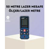 Epilons Lazer Metre 50 Mt Hassas Ve Hızlı Ölçüm Özellikli FRTKGT25DYMUCZZZDAFLONGMETRE-1