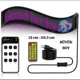 Epilons Led Ekran Matrix Panel Cama Yapışan En Büyük Boy 16x96 Led Sayısı Araba Yazısı 12cm-59.5cm FRTKGT95MEledbuyuk