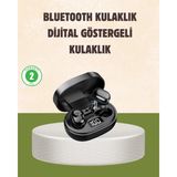 Epilons LED Ekranlı Şarjlı Kablosuz Kulak Içi Kulaklık - Diğer