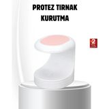 Epilons LED Mini Oje Kurutucu Taşınabilir Hızlı Kuruma Cihazı 3 LED Işıklı