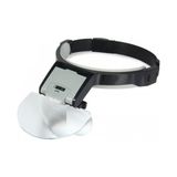 Epilons Lens Takmalı 5 Lenslı , Led Lambalı Şapka Tip Büyüteç
