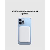 Epilons Magsafe Manyetik Powerbank – Iphone Için Hızlı, Kablosuz ve Güvenli Şarj - Renkli