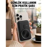 Epilons Magsafe Uyumlu Kablosuz Powerbank Taşınabilir Hızlı Şarj Yeni Nesil