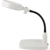 Epilons -Masaüstü 10X LED Işıklı Büyüteç Okuma El Sanatları Onarım Büyüteç 7765 - Ebatlar