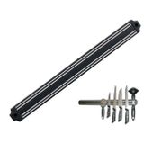 Epilons Mıknatıslı Bıçak Tutucu Stand - 38 Cm - Siyah - Paslanmaz Çelik - Mutfak Düzeni - Güvenli Bıçak Sakl