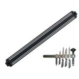 Epilons Mıknatıslı Bıçak Tutucu Stand - 38 Cm - Siyah - Paslanmaz Çelik - Mutfak Düzeni - Güvenli Bıçak Saklama - Tezgâh Düzeni - Modern Tasarım FRTKGT55TK-TK-M05