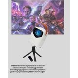 Epilons Mini Akıllı Projektör – 1080P Full Hd, 64GB Depolama, 2gb Ram, Uzaktan Kumanda Destekli Yeni Nesil