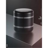 Epilons Mini Alüminyum Tws Kablosuz Bluetooth Hoparlör - Yuvarlak Metal Tasarım, Yüksek Bas ve Taşınabilir Özellikler