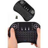 Epilons Mini Klavye Pc Playstation Ledli Mouse Rgb Mouse Bluetooth USB