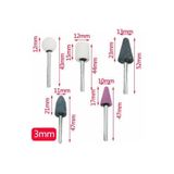 Epilons Mini Taş Zımpara Matkap Ucu Seti 10 Parça