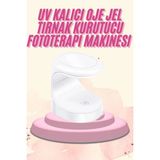 Epilons Mini Taşınabilir Kalıcı Oje Jel Tırnak Kurutucu Fototerapi Makinesi