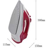 Epilons Modern Tasarım 2200W Dayanıklı Buharlı Seramik Kaplama Ütü - Mor