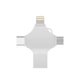 Epilons Otg 4in1 Cep Telefonu Çok Fonksiyonlu Usb Flash Bellek 128 Gb Type-c, Micro Sd Ve Kart Okuyucu FRTKGT55EM-EM-128gb