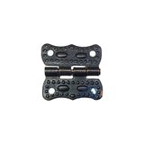 Epilons Papatya Menteşe - Küçük 20X20 Mm, Antik, 100 Adet - Diğer - Renkli