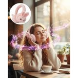 Epilons Peluş Kulaklıklı Bluetooth Kablosuz Müzik Dinleme ve Görüşme Özellikli