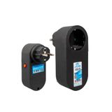 Epilons PM-16620 10 Amper - 2500 Watt Tekli Siyah Oval Kasa Termal Akım Korumalı Priz