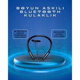 Epilons Polygold PG-100 Type-C Şarjlı Bluetooth Kulaklık – Boyun Askılı, Uzun Pil Ömürlü, Mikrofonlu - --