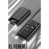 Epilons Powerbank 20.000 Mah Dijital Göstergeli LCD Ekran Uzun Pil Ömrü