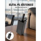 Epilons Powerbank 50.000 Mah Dijital Göstergeli Taşınabilir 4 Portlu Hızlı Powerbank Yeni Nesil - Renkli