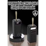Epilons Powerbank 60.000 Mah 4 Portlu Uzun Şarj Süreli Dijital Göstergeli