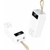 Epilons Powerbank 60.000 Mah Taşınabilir Şarj Hızlı El Fenerli Dijital Göstergeli - Renkli