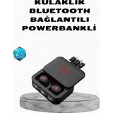 Epilons Powerbank Özellikli Bluetooth Kablosuz Kulaklık – Dokunmatik Kontrol, Uzun Pil Ömrü, Ergonomik Tasarım