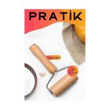 Epilons Pratik Merdane Ahşap Ergonımik Oklava
