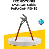 Epilons Profesyonel Ayarlı Pense Kurbağacık Ağzı Geniş Açılım