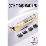 Epilons Profesyonel Sıfır Sinek Kaydı Çelik Tıraş Makinesi