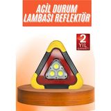 Epilons Reflektör Güneş Enerjili Taşınabilir Portatif Acil Güvenlik Işığı Araba Acil Uyarı Işığı