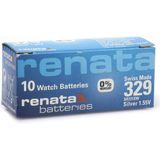 Epilons Renata 329 SR731SW 1.55V Alkalin Saat Pili 10 Adet