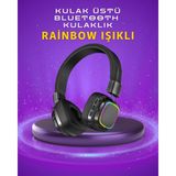 Epilons Renkli Işık Efektli Bluetooth 5.3 Müzik Kulaklığı