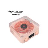 Epilons Retro Bluetooth Hoparlör Pembe FRTKGT25DYMUUCZZZGRAMAFONSPEAKER-17