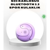 Epilons S05 Kablosuz Kulaklık Bluetooth 5.3 Ipx4 Su Geçirmez Stereo Ses Otomatik Bağlantı - Seçenek