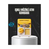 Epilons Sarı Renk Otomatik Para Çeken Şifreli Çocuk Kumbarası