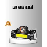 Epilons Şarjlı LED Kafa Feneri – Çift Fonksiyonlu, 200LM Işık Gücü, IP44 Suya Dayanıklı