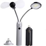 Epilons Şarjlı Pervaneli Mıknatıslı LED Masa Lambası Taşınabilir Çok Fonksiyonlu Aydınlatma WT-093
