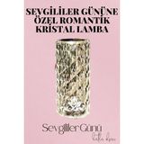 Epilons Sevgililer Gününe Özel Romantik Kristal Gece Lambası Sevgiliye Hediye