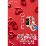 Epilons Sevgiliye Özel Yeni Nesil Akıllı Saat Çiftlere Özel Kampanya Çift Saatleri - Beyaz