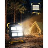 Epilons Solar ve USB Şarjlı Güçlü LED Çalışma Lambası Ayarlanabilir Açılı Kamp Feneri