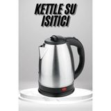 Epilons Su Isıtıcı 220 - 240 V Paslanmaz Çelik Kettle Uzun Ömürlü 2000 Watt