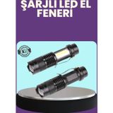 Epilons Suya Dayanıklı 4 Modlu Mini LED El Feneri