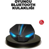 Epilons Tam Kablosuz Kulaklığı 5.0 Bluetooth LED Kontrollü - --
