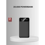 Epilons Taşınabilir 20.000 Mah Hızlı Şarj Powerbank 4 Çıkışlı - Seçenek