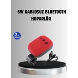 Epilons Taşınabilir Bluetooth Hoparlör - 5W Güçlü Ses, Tws ve Fm Radyo Özellikli