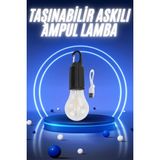 Epilons Taşınabilir Şarjlı LED Ampul Askılı Lamba Kamp Bahçe Lambası - Diğer - Renkli